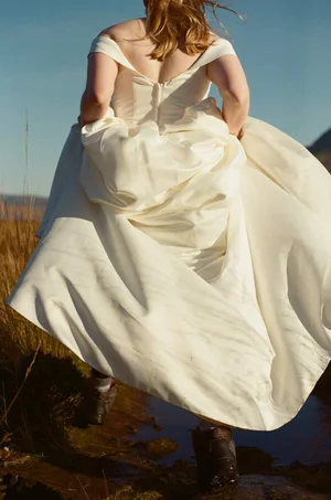Scottish runaway wedding captured on 35mm film