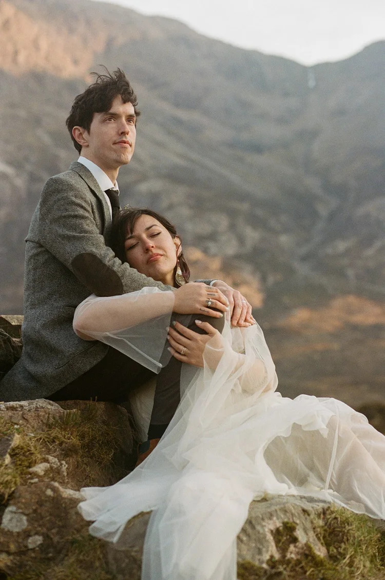 Glen Coe Elopement on color 35mm film by Weirdie Grizzly